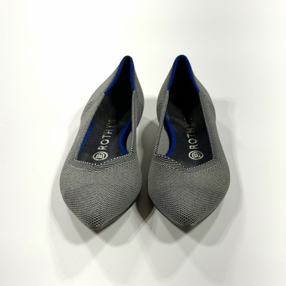 Rothy's Gray and Blue Women's Flats